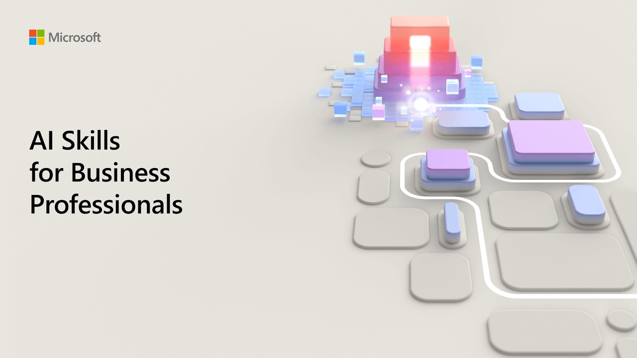 หลักสูตรทักษะด้านเอไอ(AI)สำหรับพนักงานในองค์กรธุรกิจ| AI Skills for Business Professionals 00852